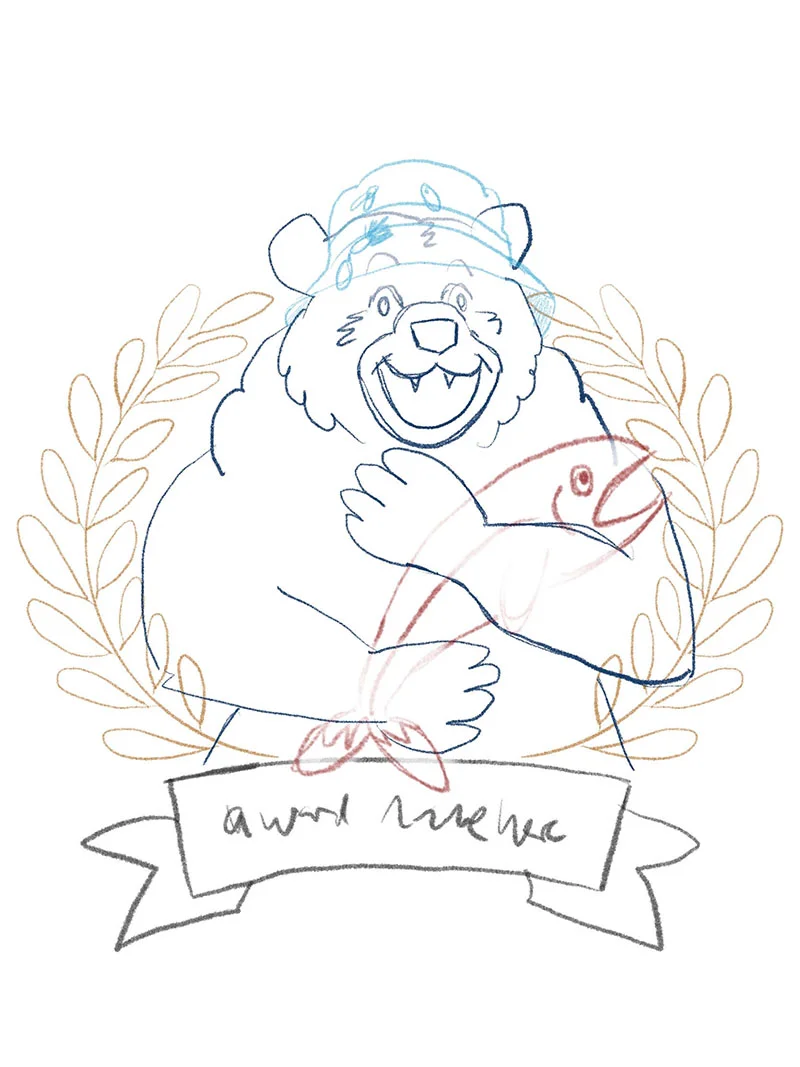Bear with Fish Award
