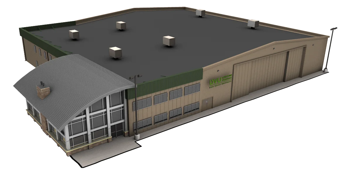 UVU Aviation Science Building - 3D Environment Collection